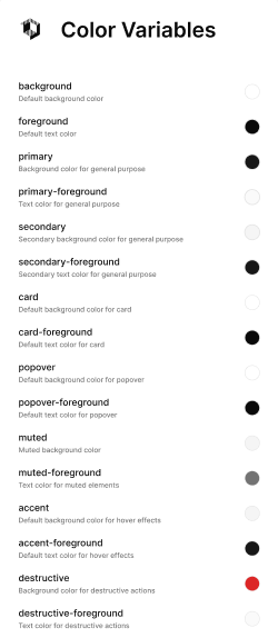 Figma color system