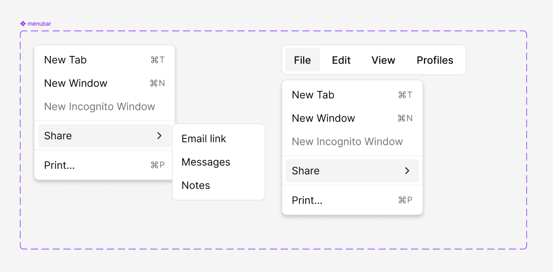 shadcn/ui components in Figma