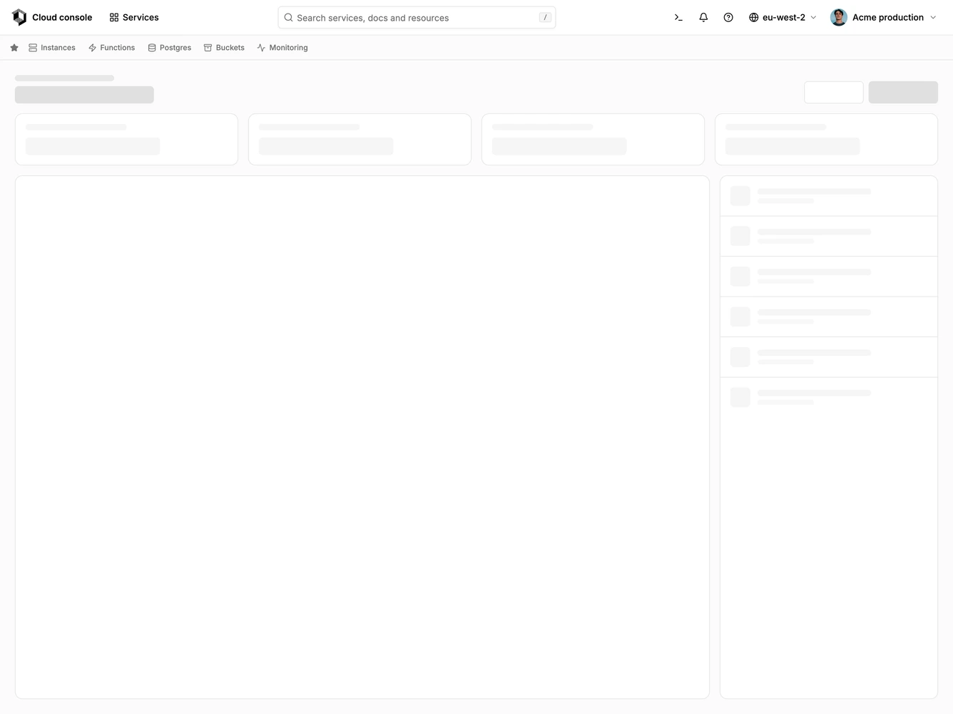 Shadcn Application Shell 42 block