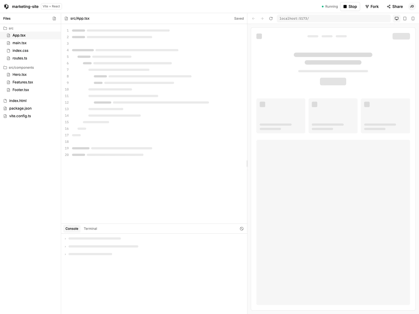 Shadcn Application Shell 49 block
