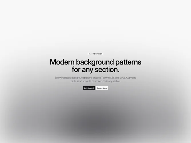 Shadcn Background Pattern 102 block