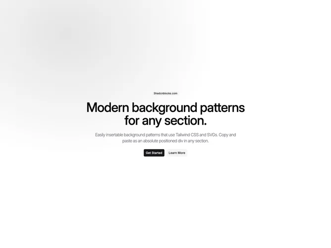 Shadcn Background Pattern 112 - Right Fade Dot Grid Background