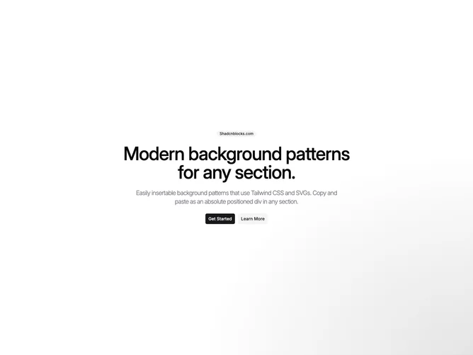 Shadcn Background Pattern 113 - Bottom Corner Dot Grid Background