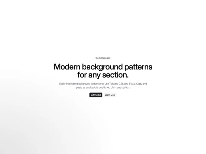 Shadcn Background Pattern 114 block