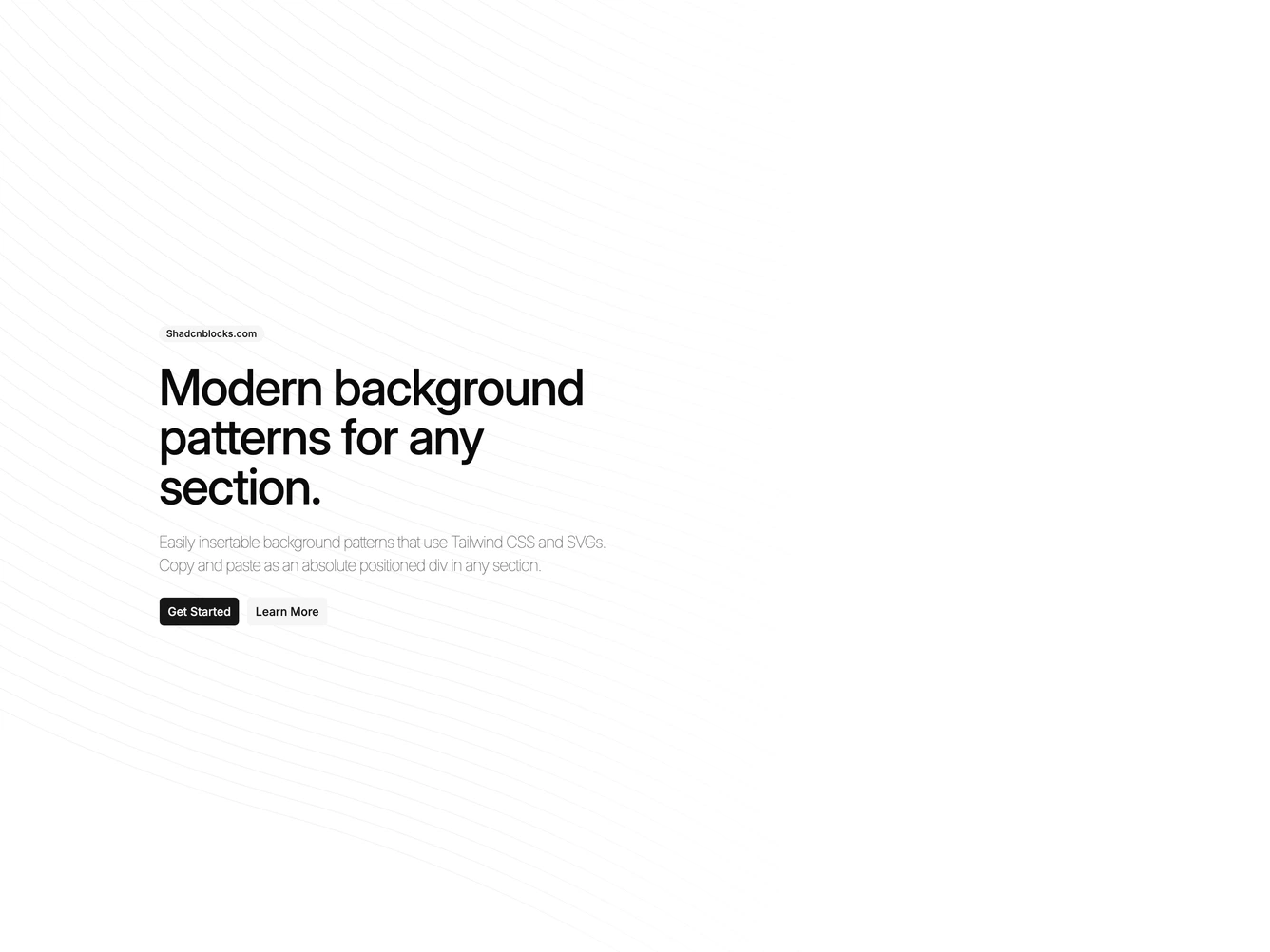 Shadcn Background Pattern 145 block