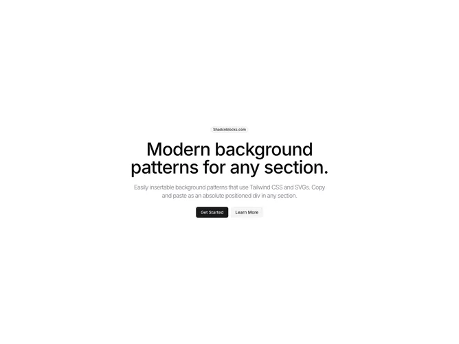 Shadcn Background Pattern 20 - Dashed grid background pattern, upper-left emphasis