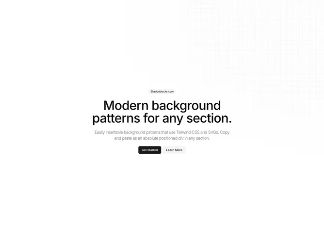 Shadcn Background Pattern 33 - Circuit board grid with top-right corner fade