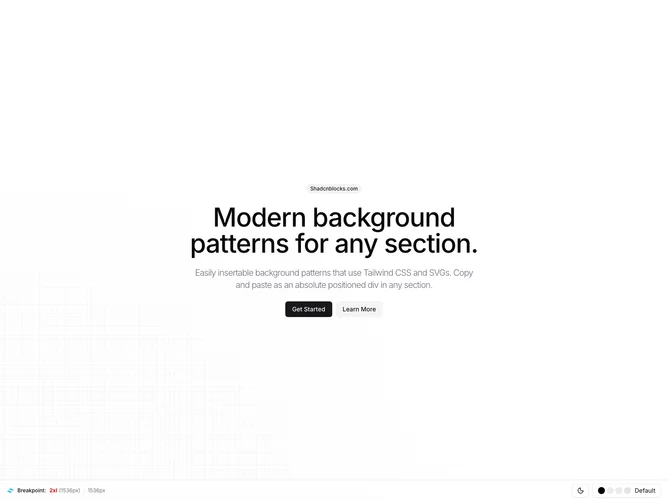 Shadcn Background Pattern 36 - Circuit board grid with bottom-left corner fade