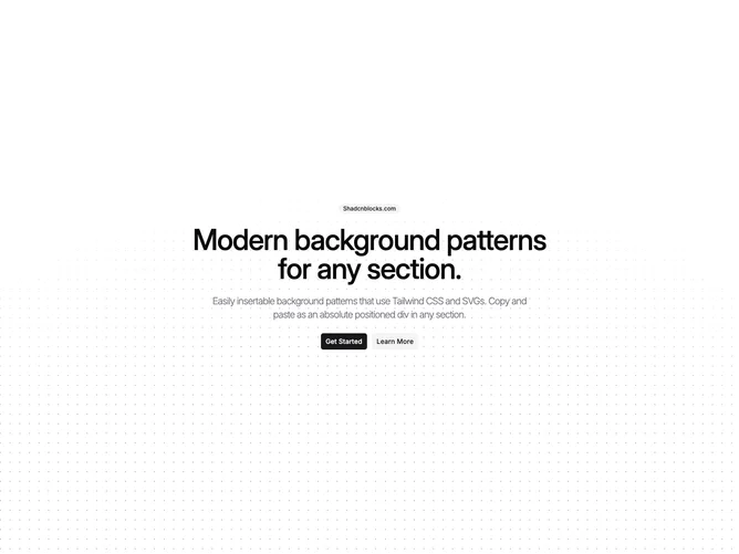 Shadcn Background Pattern 51 block