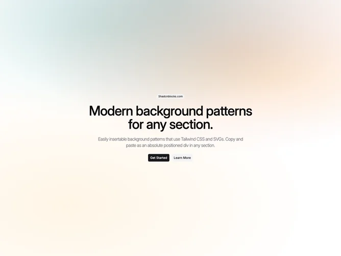 Shadcn Background Pattern 55 block