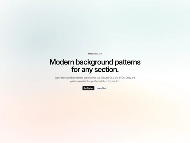 Shadcn Background Pattern 56 block