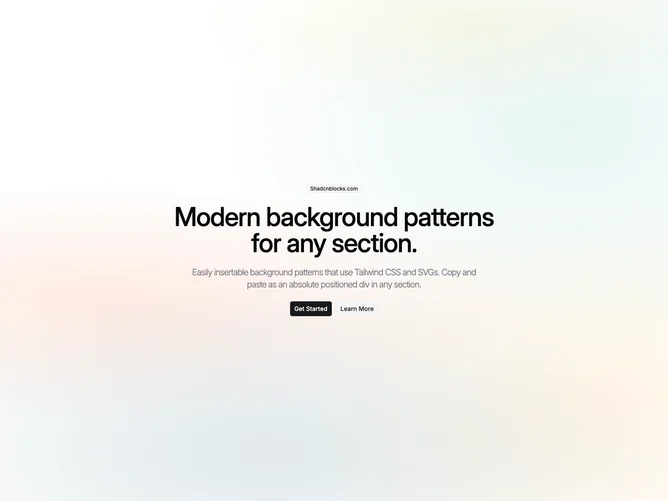 Shadcn Background Pattern 58 block