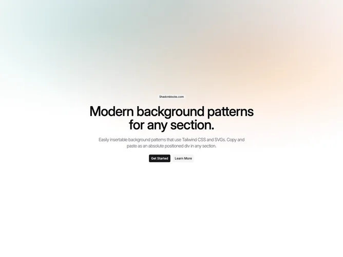Shadcn Background Pattern 59 block