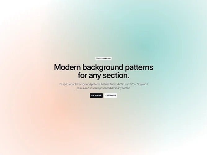 Shadcn Background Pattern 63 block