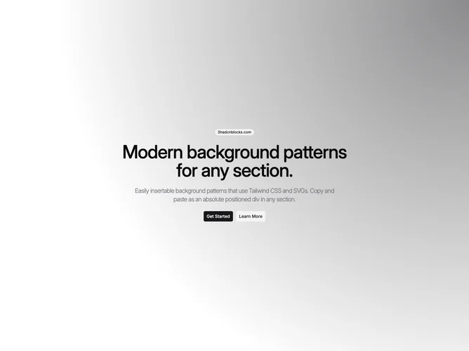 Shadcn Background Pattern 64 block