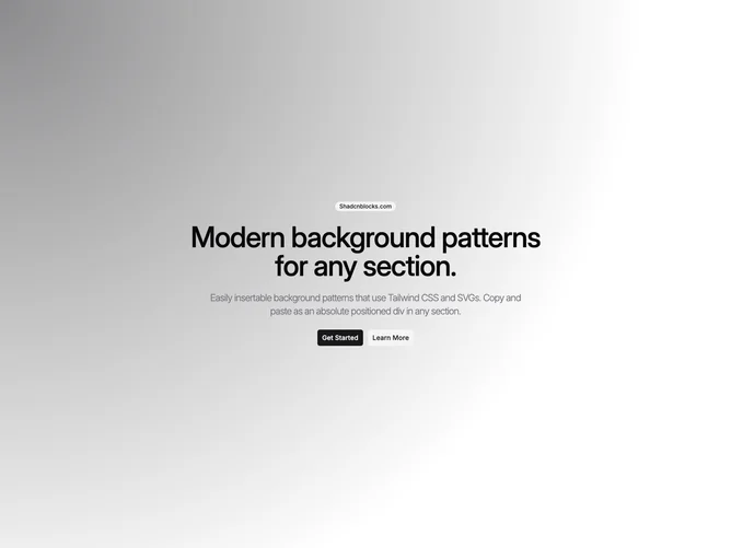 Shadcn Background Pattern 65 block
