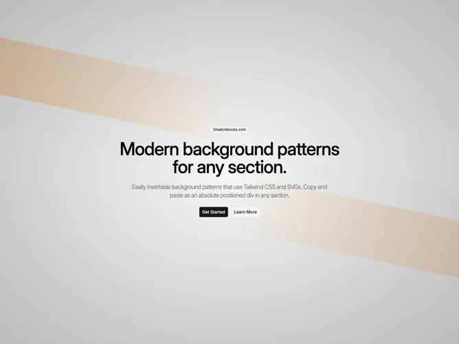 Shadcn Background Pattern 74 block