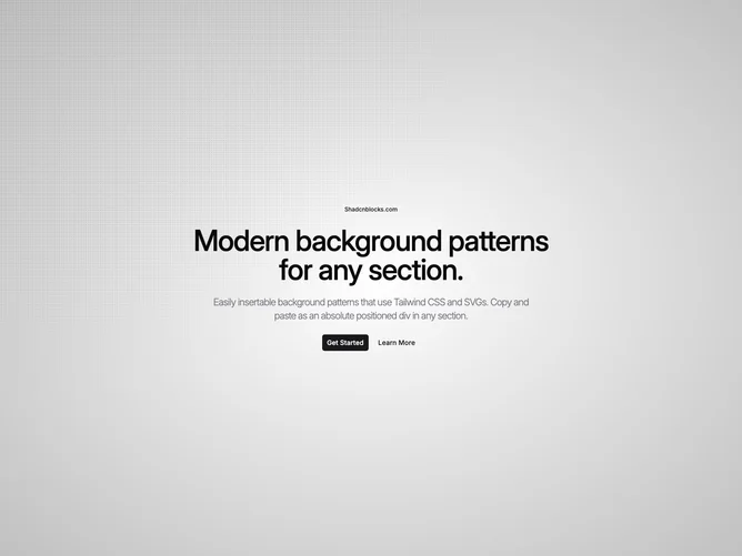 Shadcn Background Pattern 79 block