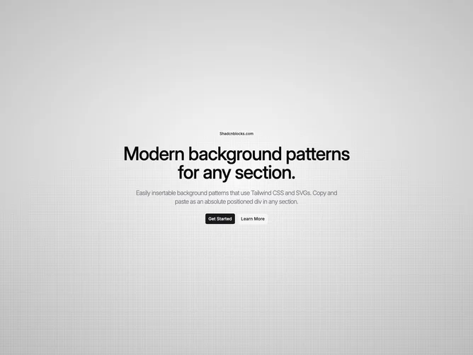 Shadcn Background Pattern 82 block
