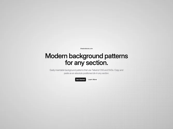 Shadcn Background Pattern 84 block