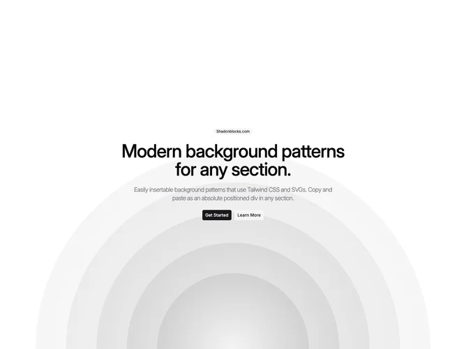 Shadcn Background Pattern 92 block