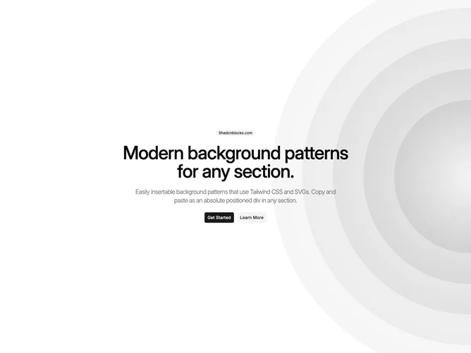 Shadcn Background Pattern 94 block