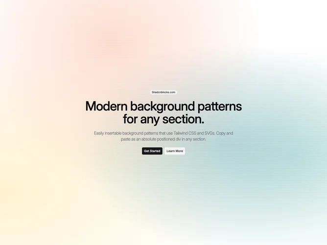 Shadcn Background Pattern 95 - Multi-Corner Radial Glow Background