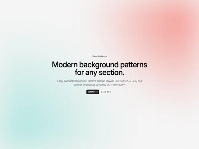 Shadcn Background Pattern 99 - Duo Corner Gradient Background