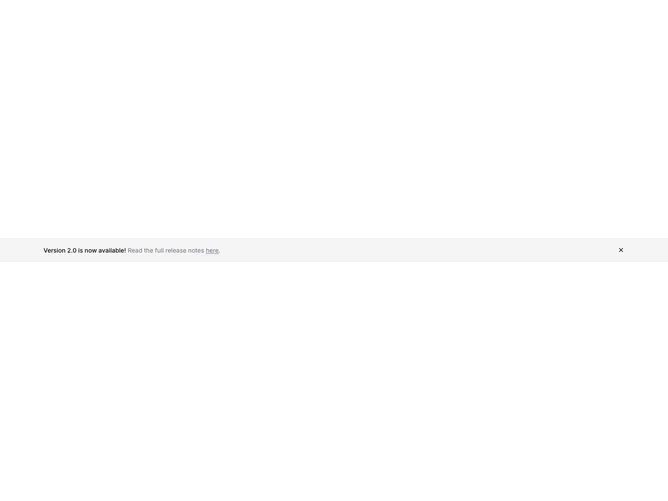 Shadcn Banner 2 - Container announcement bar with dismiss
