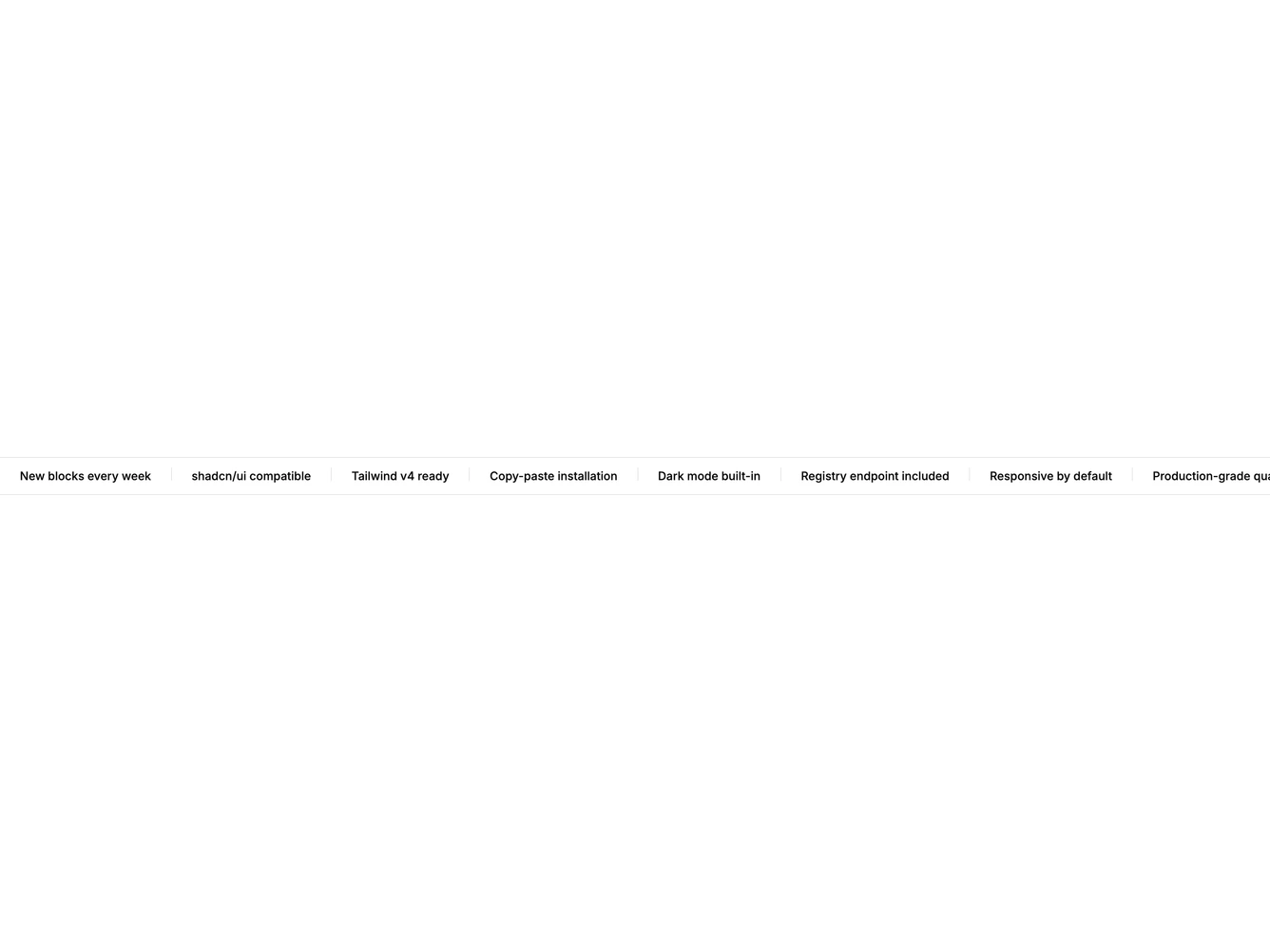 Shadcn Banner 21 block