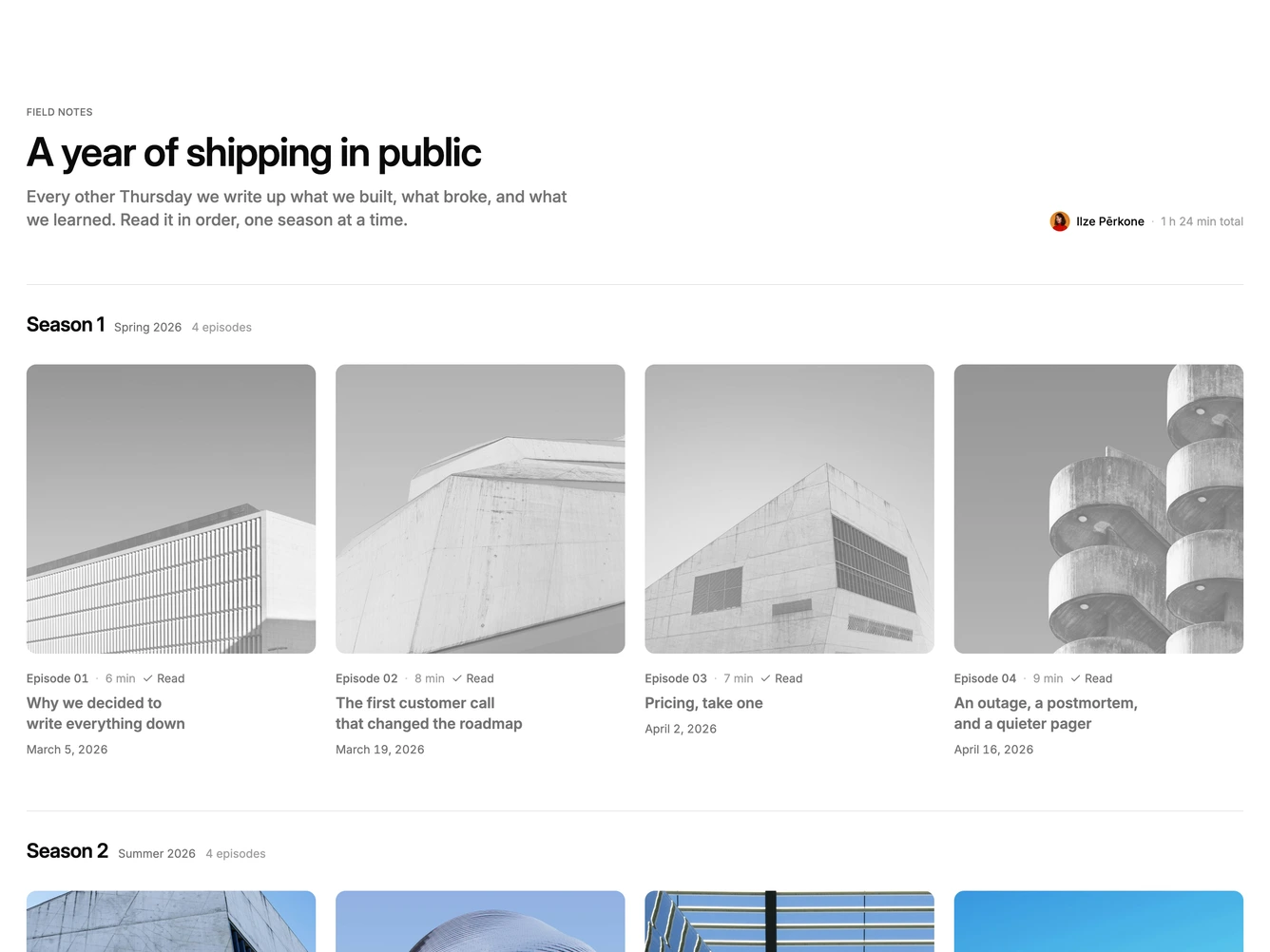 Shadcn Blog 108 block