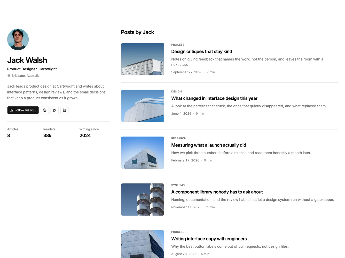 Shadcn Blog 116 block