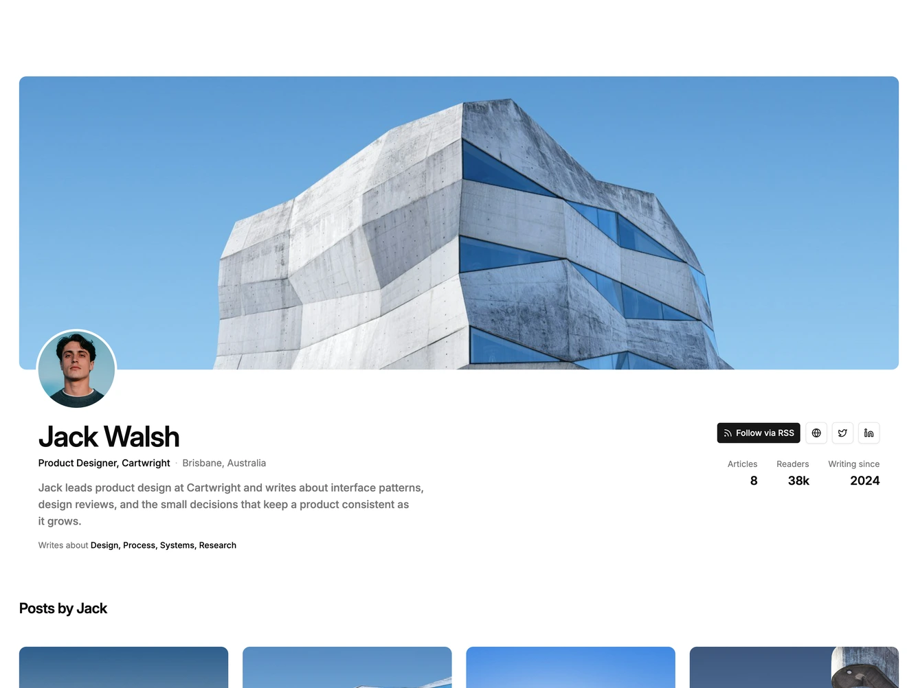Shadcn Blog 118 block