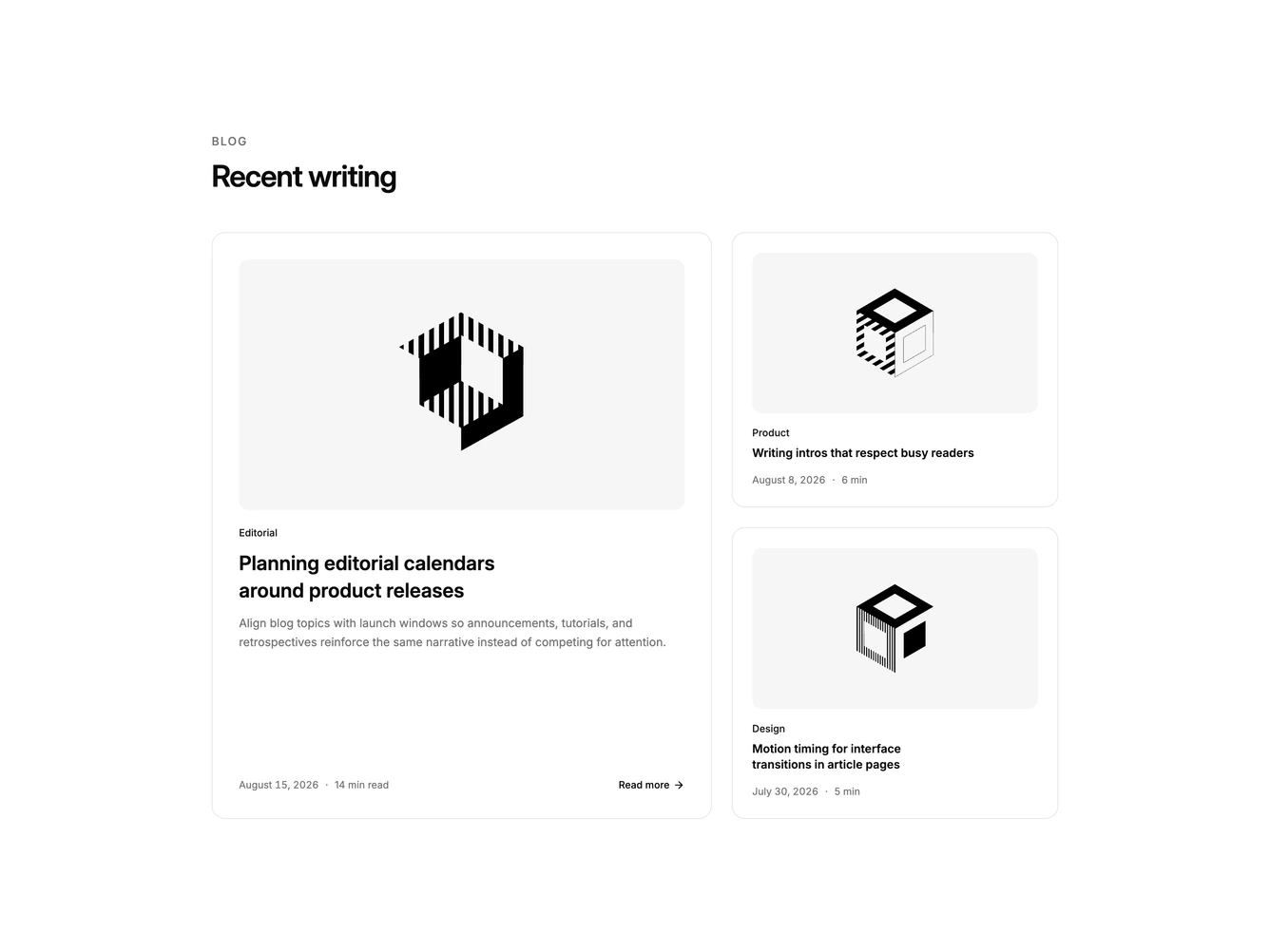 Shadcn Blog 49 block