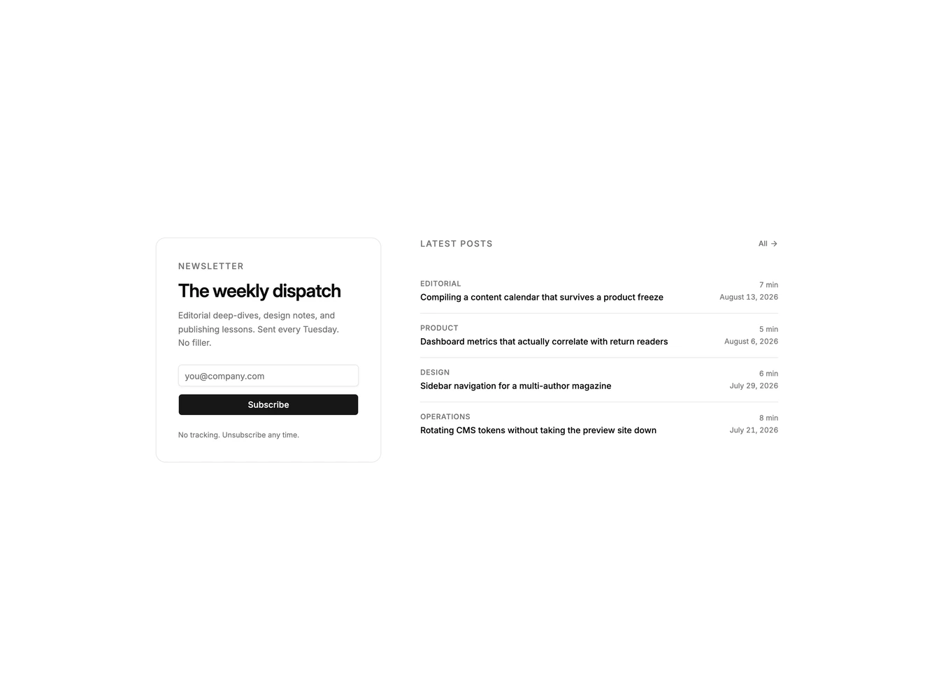 Shadcn Blog 56 block