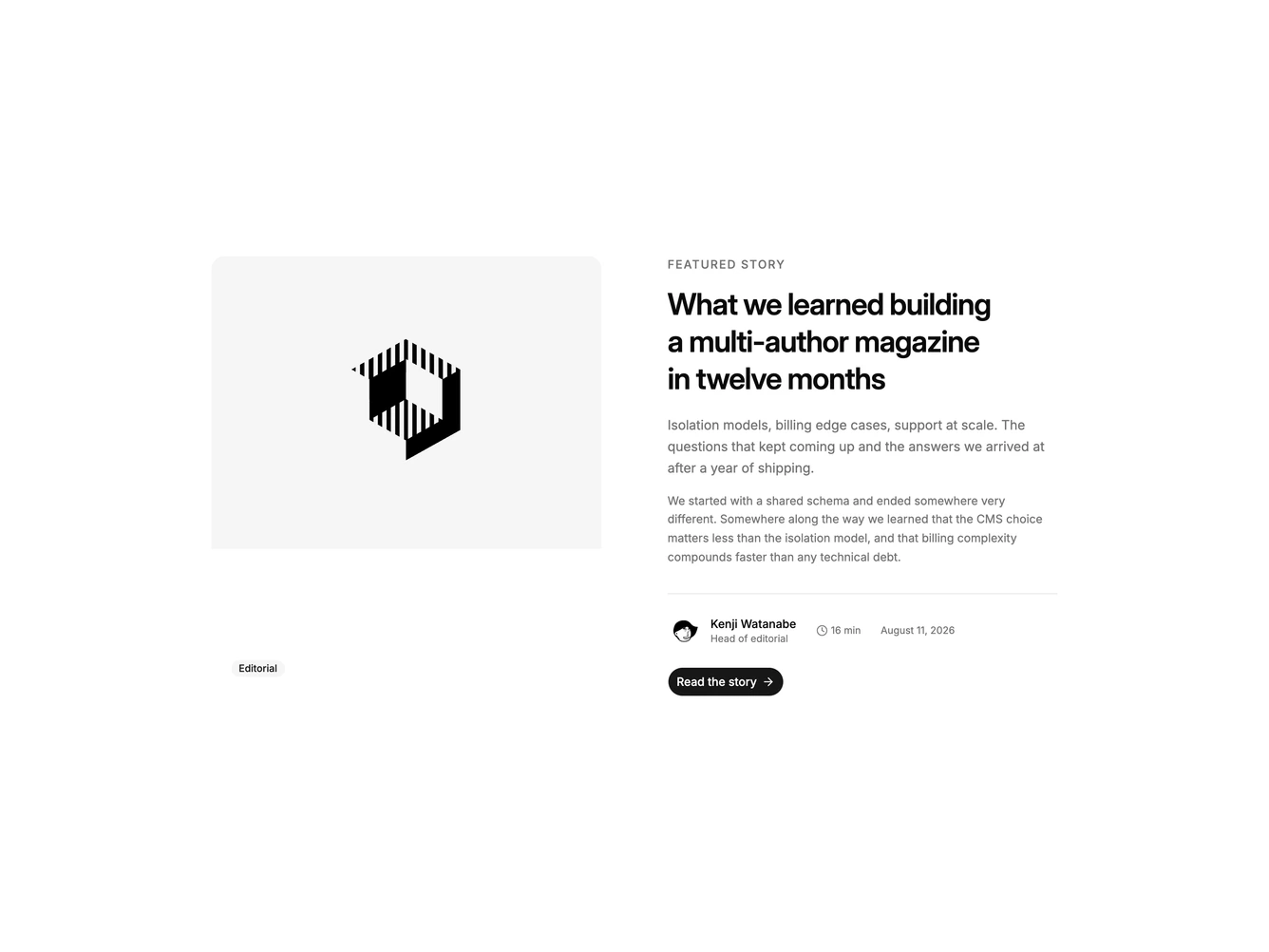 Shadcn Blog 62 block