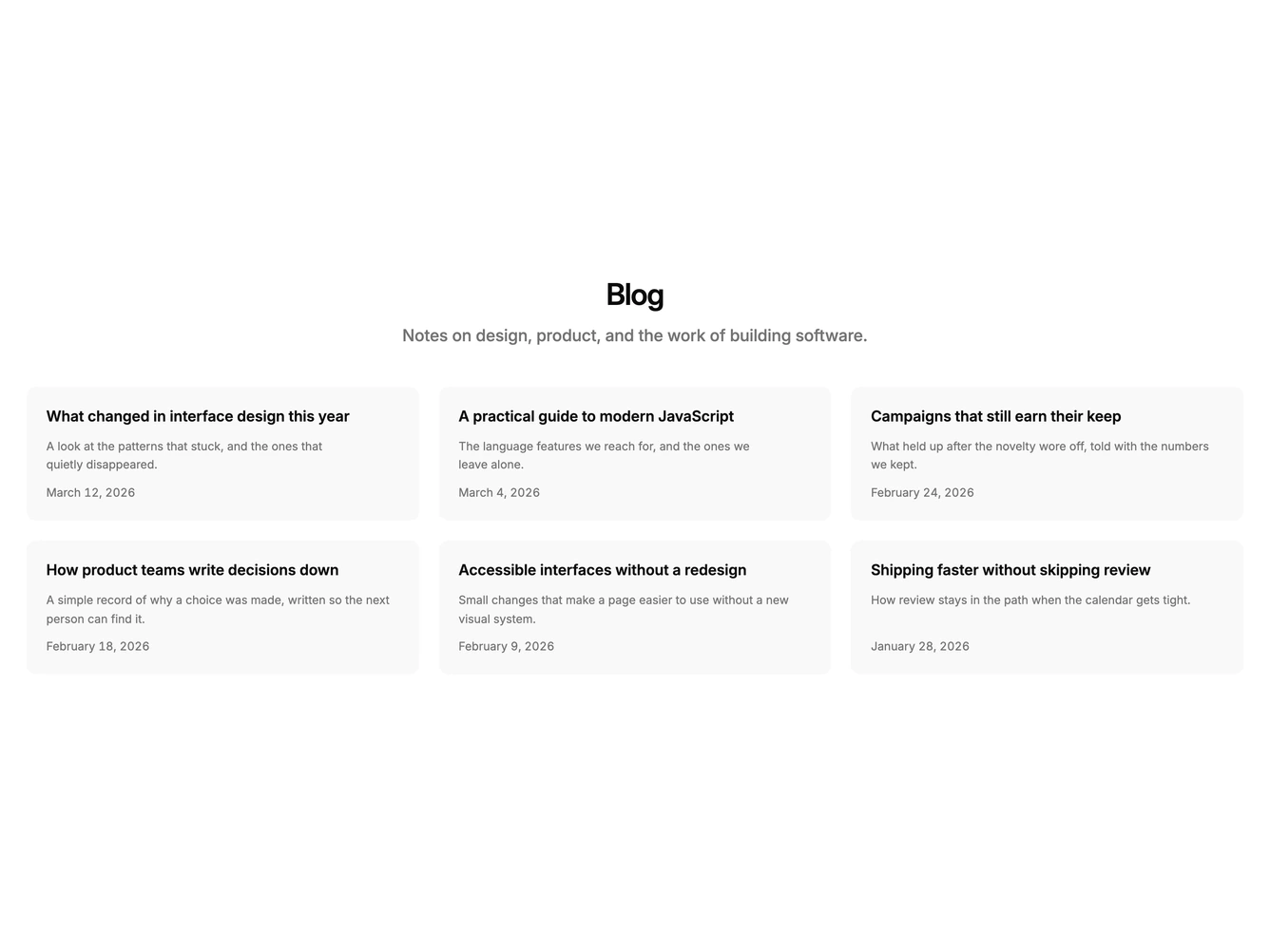 Shadcn Blog 9 block