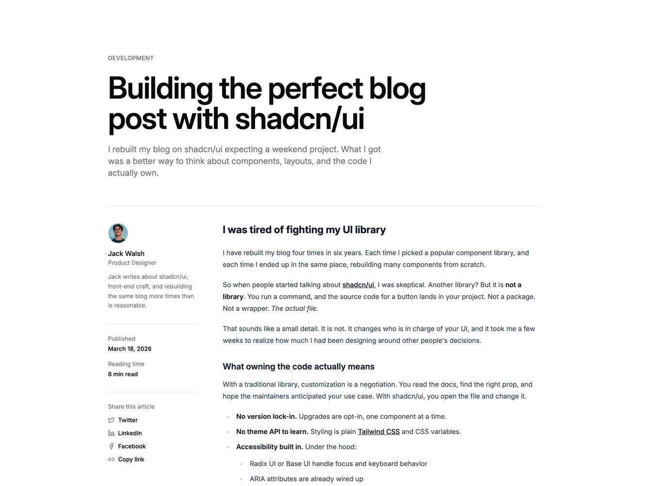 Shadcn Blogpost 22 block