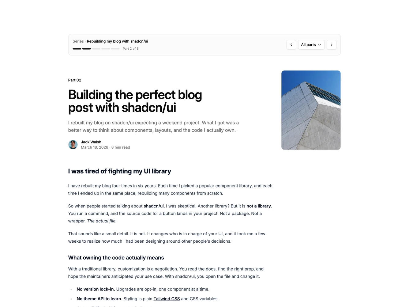 Shadcn Blogpost 27 block
