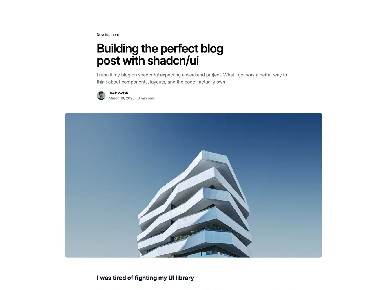 Shadcn Blogpost 28 block