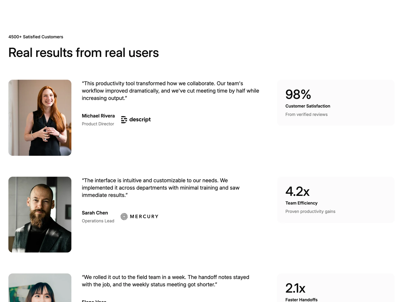 Shadcn Case Studies 18 block