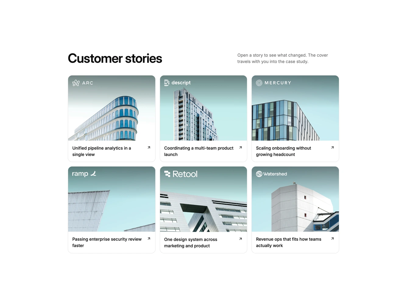 Shadcn Case Studies 19 block