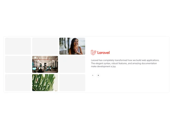 Shadcn Case Studies 5 - Case study carousel with testimonials