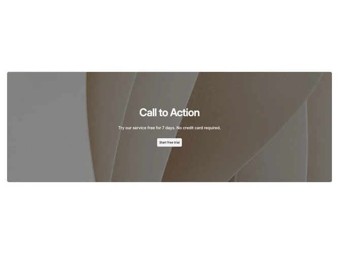 Shadcn Cta 16 - Contained image CTA with flat overlay