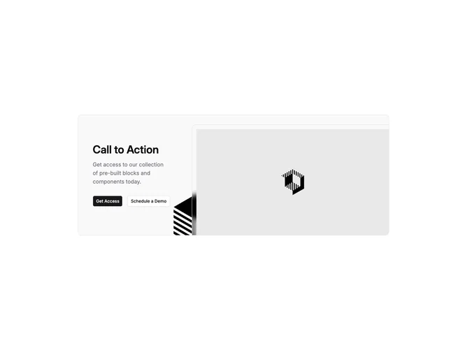 Shadcn CTA Side Image Blocks