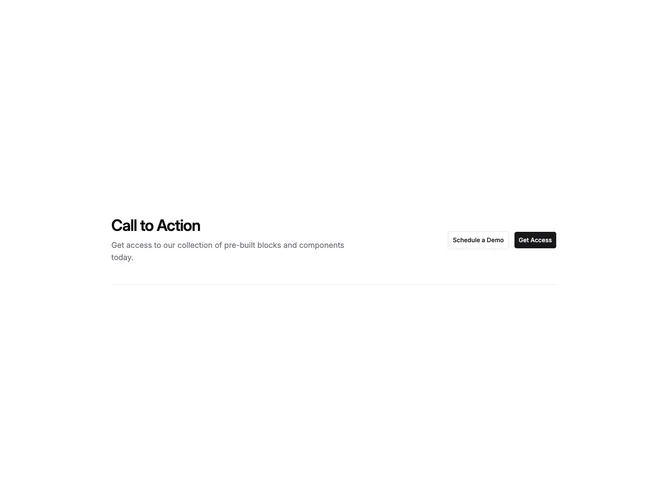Shadcn Cta 36 - Inline split call to action