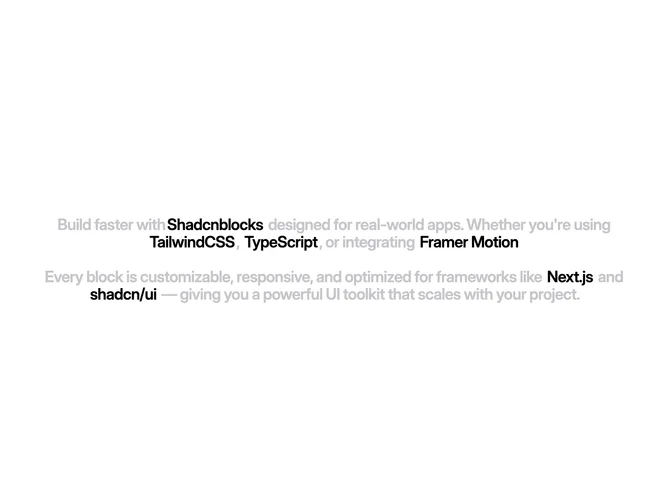 Shadcn Feature 288 - Centered copy with inline link previews