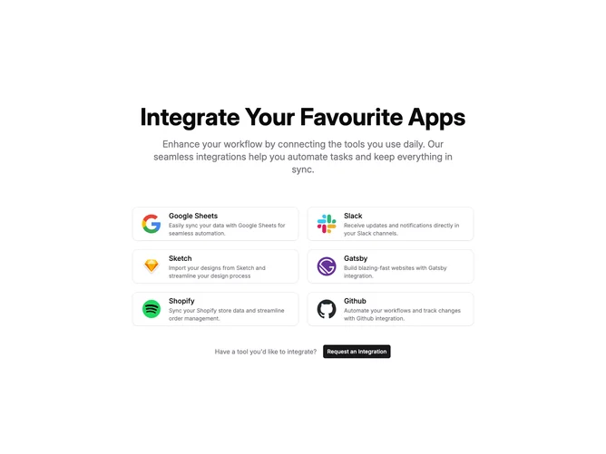 Shadcn Integration 1