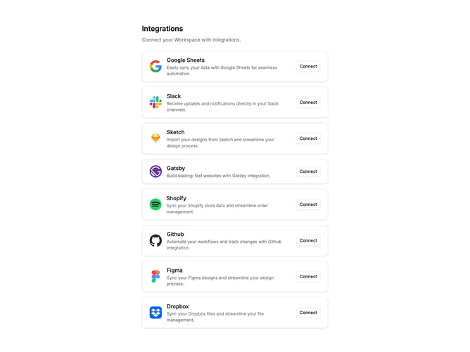 Shadcn Integration 10