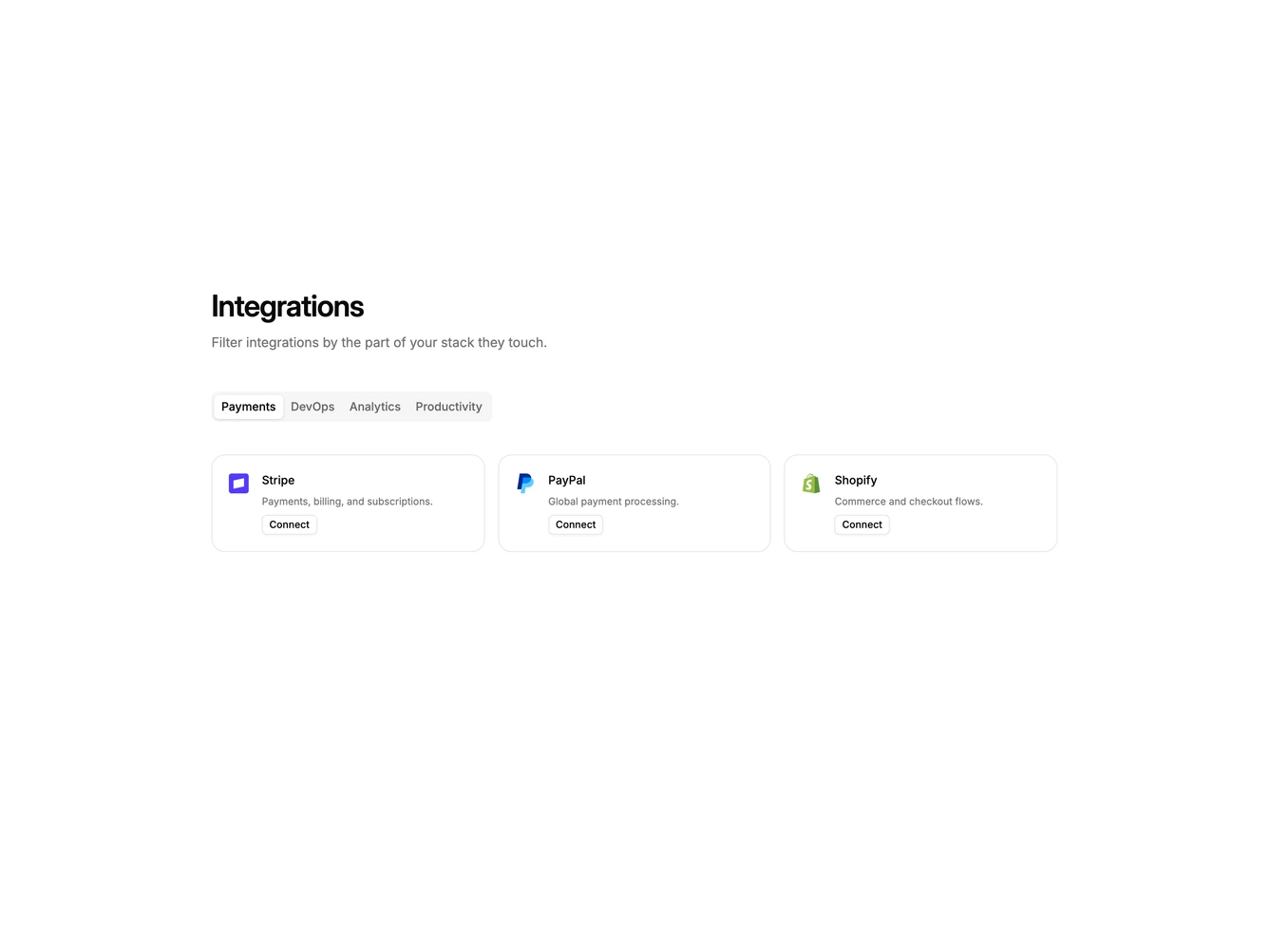 Shadcn Integration 20 block